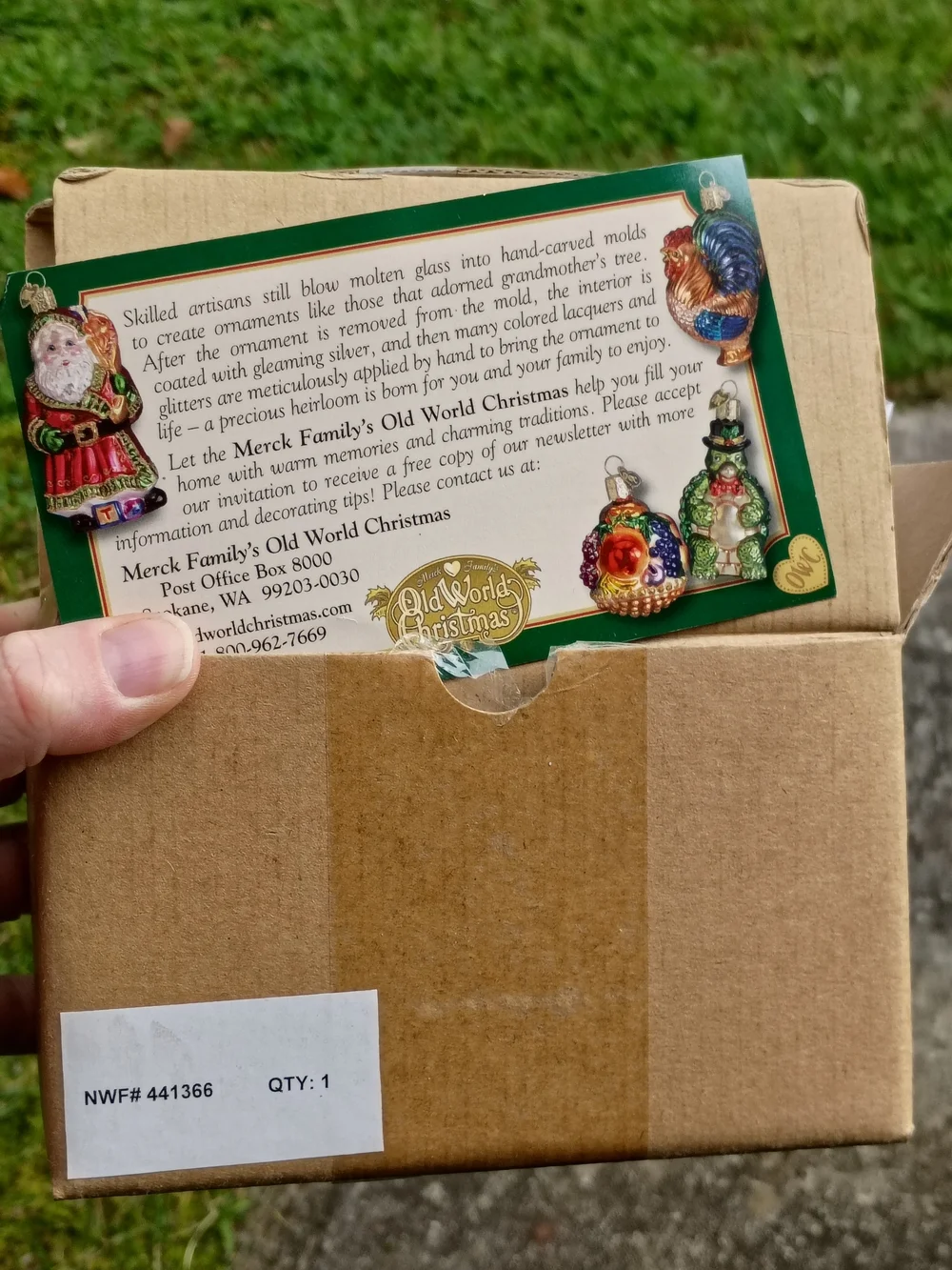 Old World Christmas available old